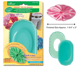 Clover  #8709 Quick Yo-Yo Maker Large - Oval Shaped 1 3/4 x 3 inches